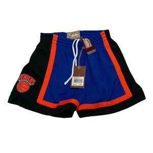 Mitchell & Ness NBA New York Knicks Mesh Jump Shot Shorts Women’s S Retail $85
